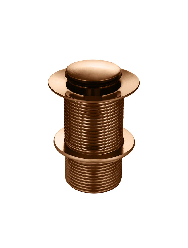 Basin Pop Up Waste 32mm - No Overflow / Unslotted -  Lustre Bronze - Image 2