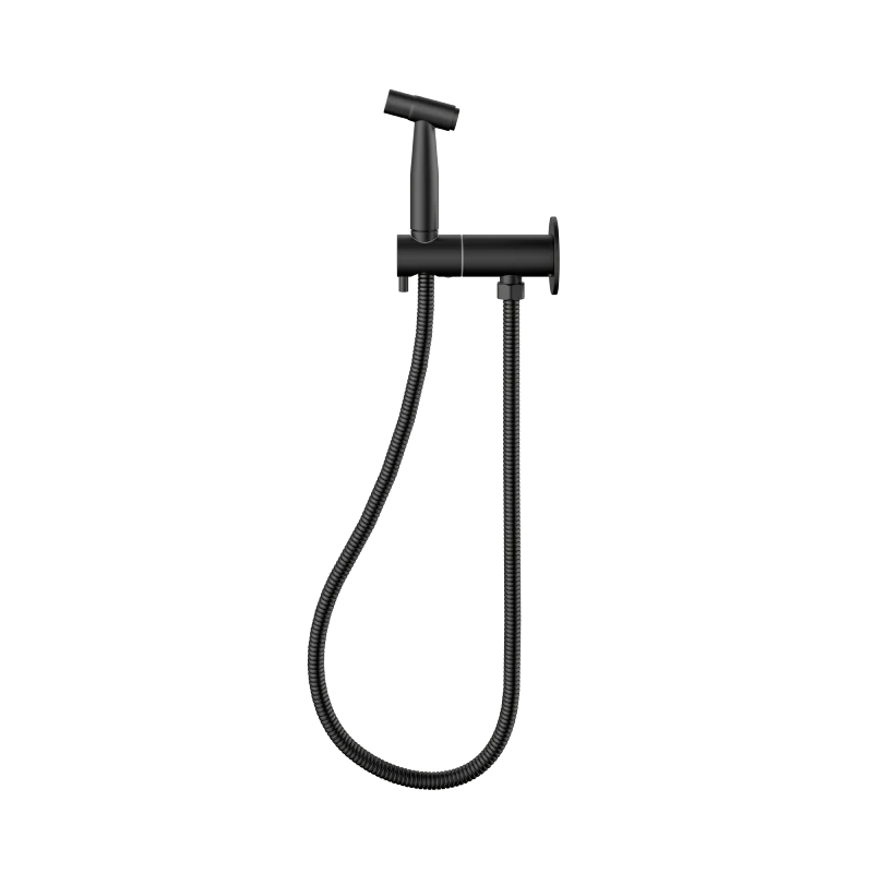 Bidet Spray With Mixer - Matte Black - Image 2