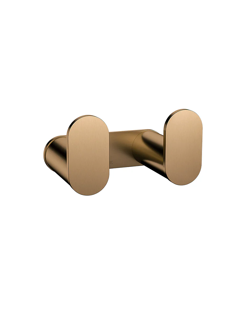 Curvaé Double Robe Hook - Lustre Bronze - Image 4
