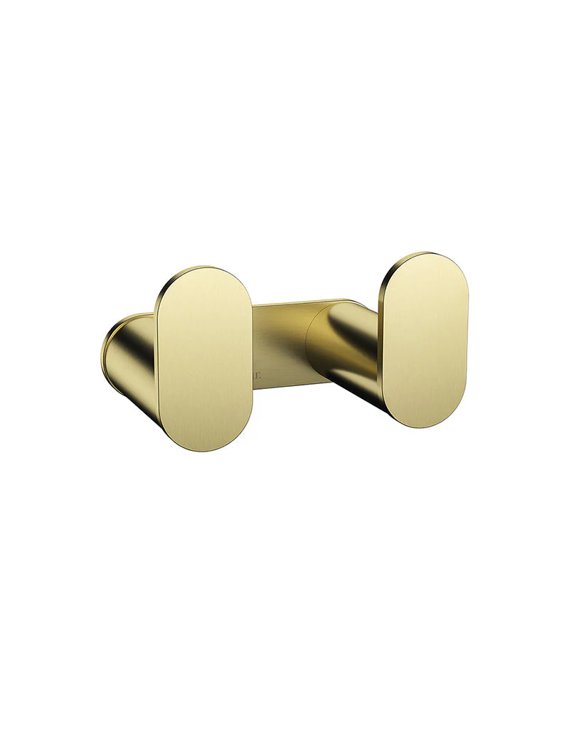 Curvaé Double Robe Hook - PVD Tiger Bronze - Image 5