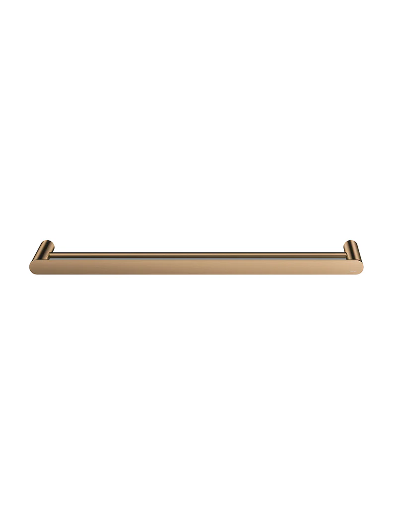 Curvaé Double Towel Rail 600mm - Lustre Bronze - Image 2