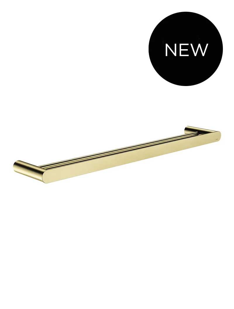 Curvaé Double Towel Rail 600mm - PVD Tiger Bronze - Image 4