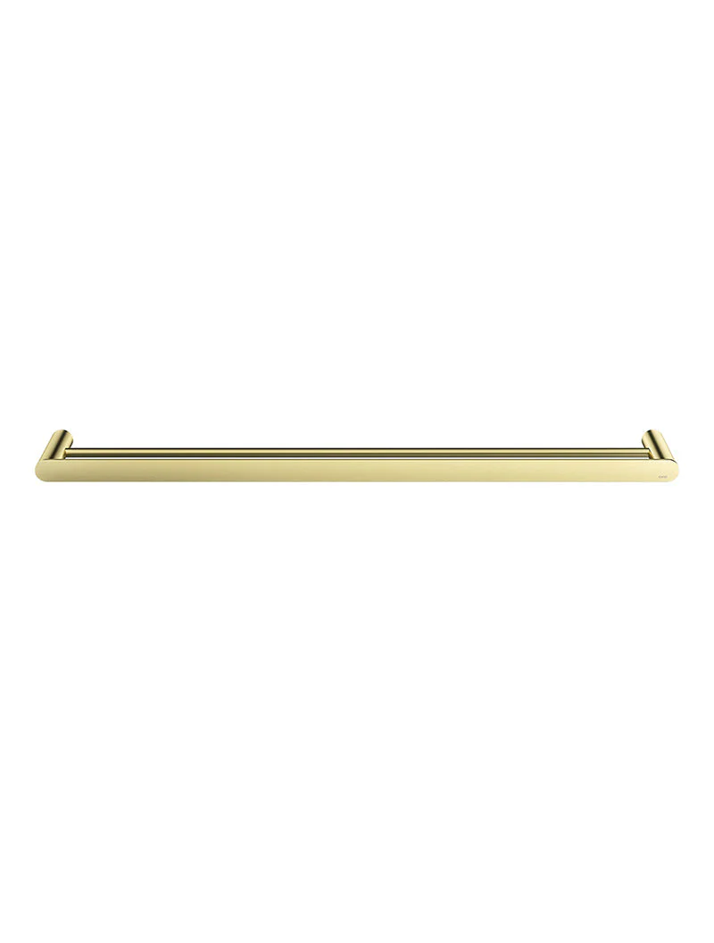 Curvaé Double Towel Rail 800mm - PVD Tiger Bronze - Image 2