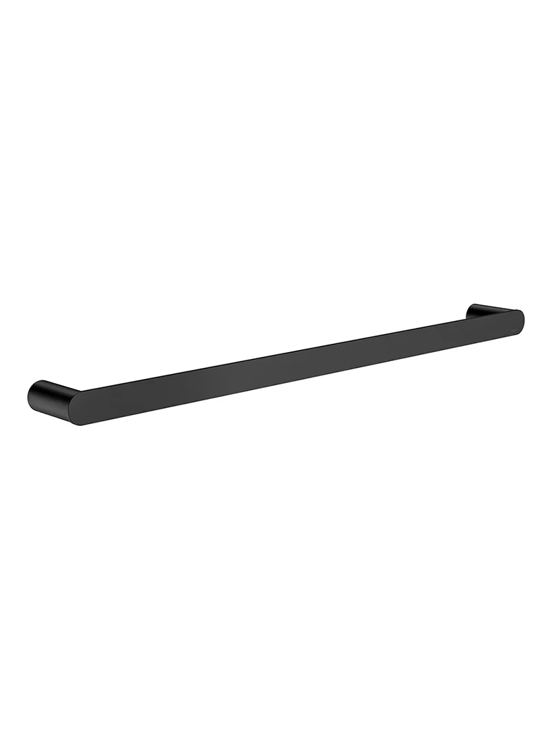 Curvaé Single Towel Rail 600mm - Matte Black - Image 3