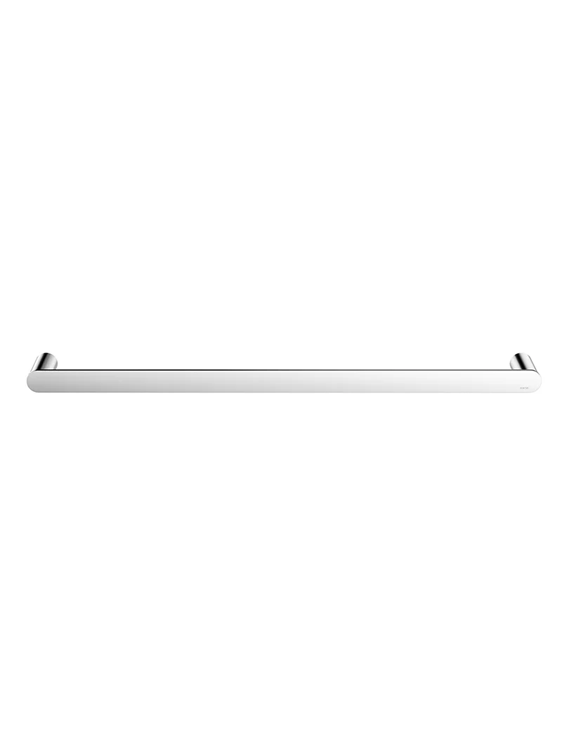 Curvaé Single Towel Rail 600mm - Polished Chrome - Image 2