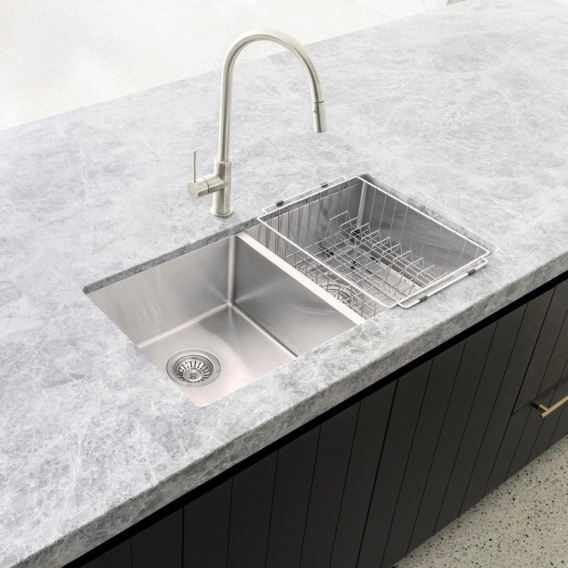 Lavello Dish Rack - PVD Brushed Nickel - Image 3