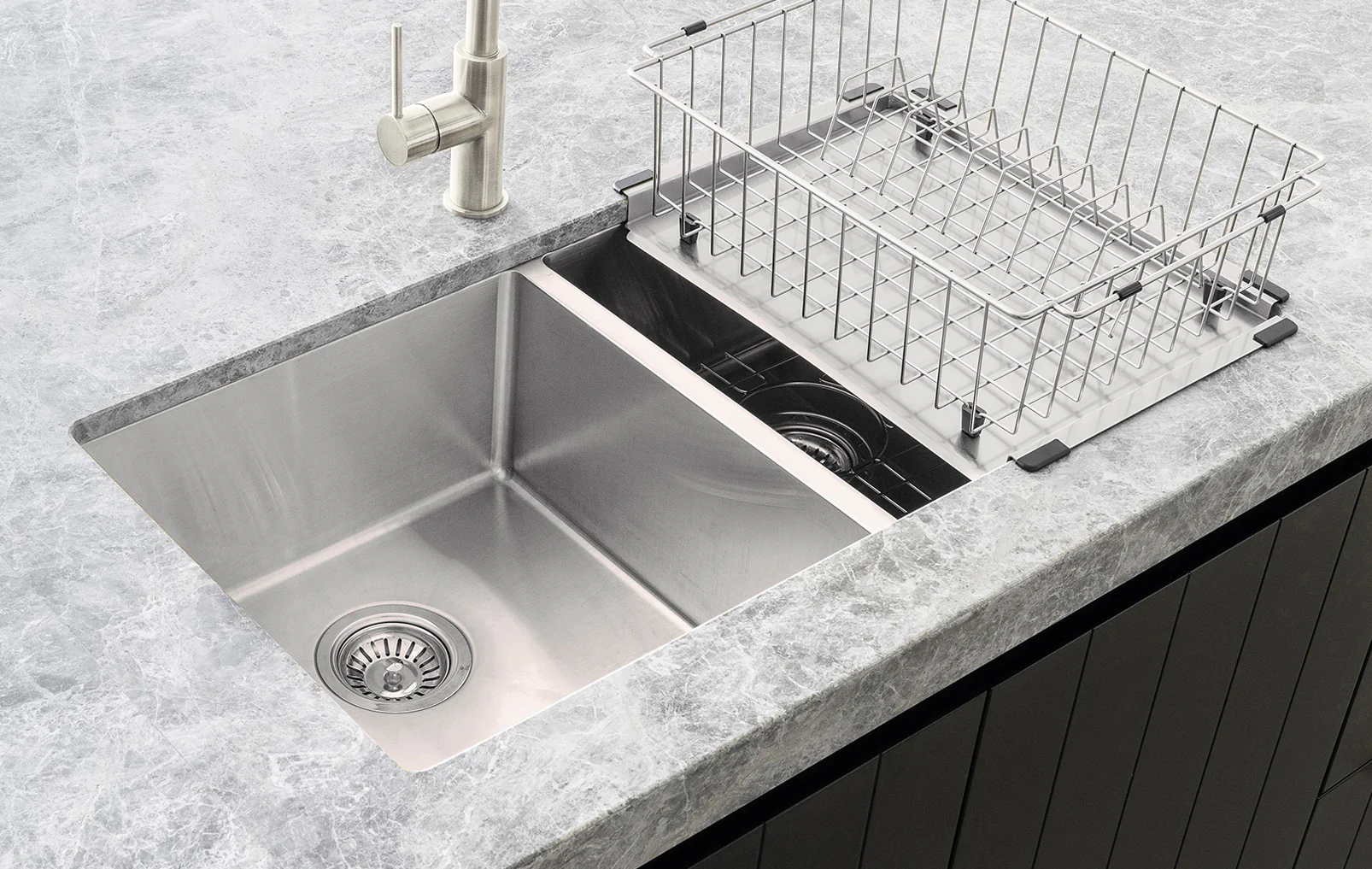 Lavello Dish Rack - PVD Brushed Nickel - Image 5