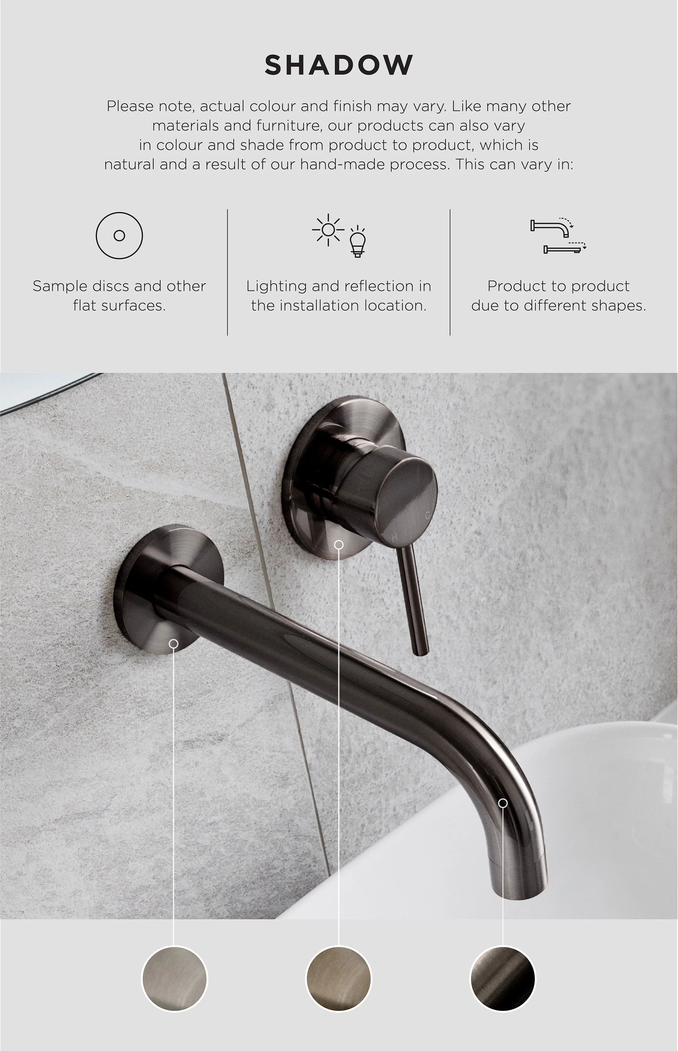 Glass Fixing U Bracket - Shadow Gunmetal - Image 4