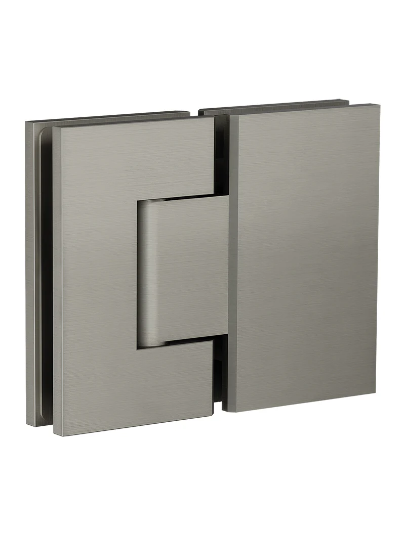Glass to Glass Shower Door Hinge - Shadow Gunmetal - Image 3