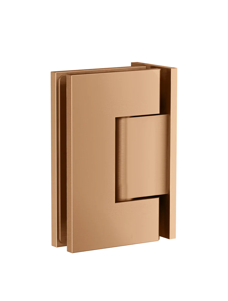 Glass to Wall Shower Door Hinge - Lustre Bronze - Image 4