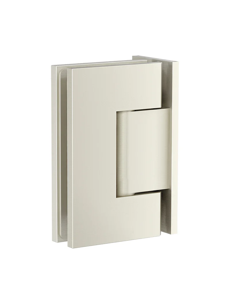 Glass to Wall Shower Door Hinge - PVD Brushed Nickel - Image 4