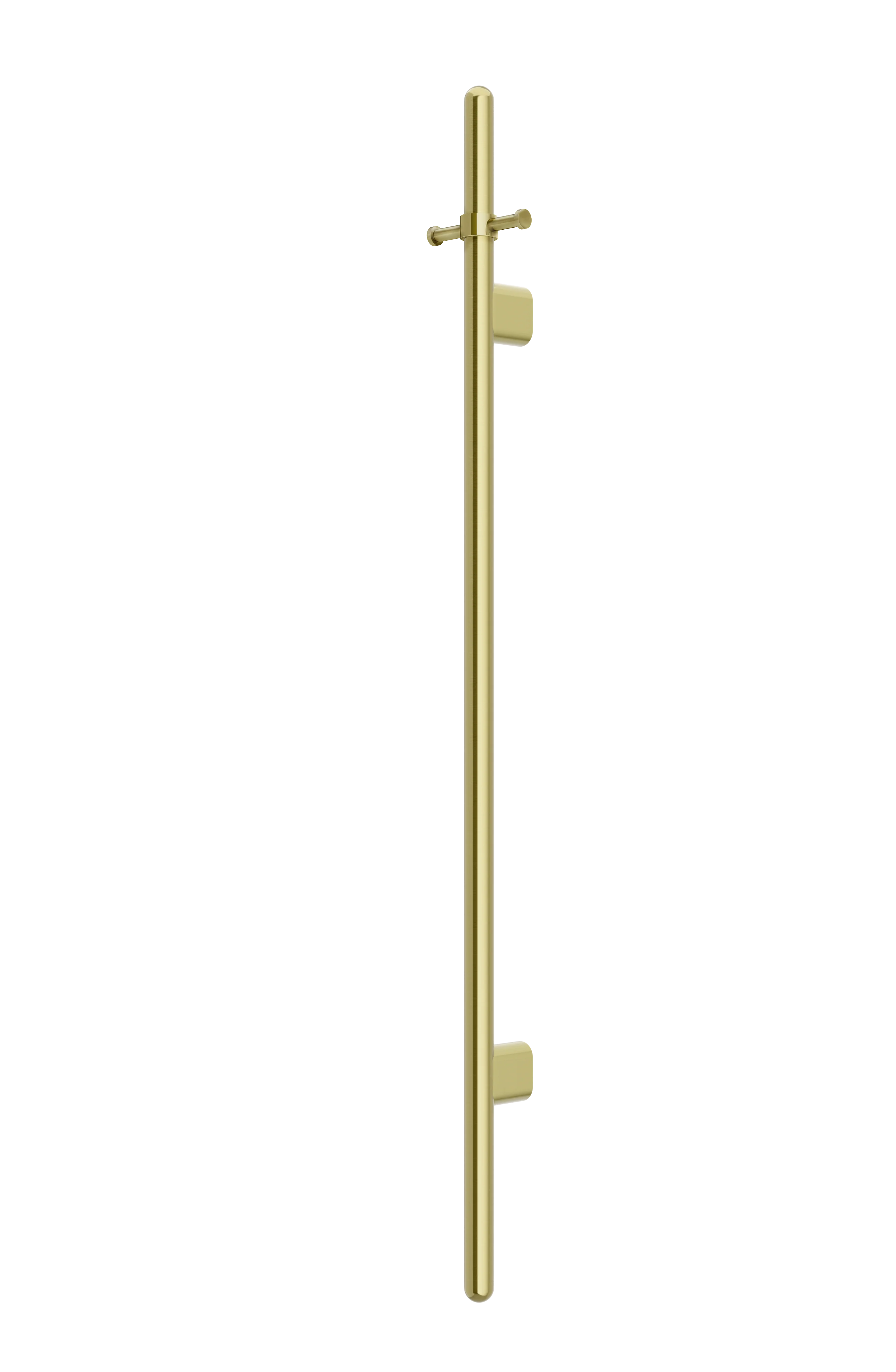 Heated Vertical Towel Rail - PVD Tiger Bronze - Image 3