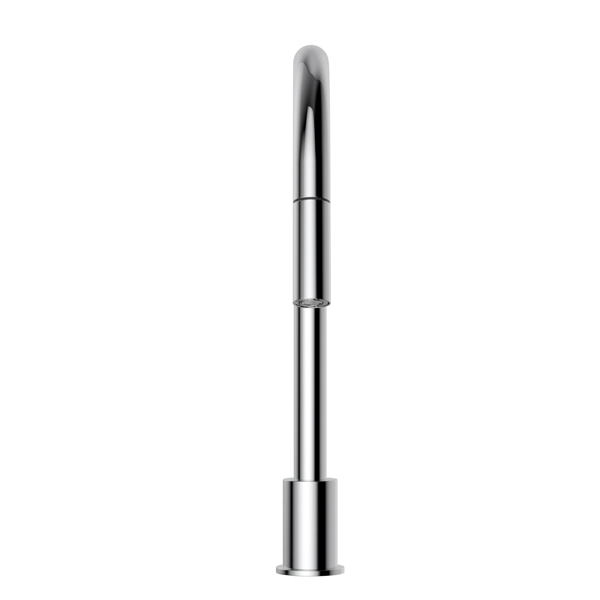 Kitchen hob spout with pull out nozzle - Brushed Nickel - Image 3
