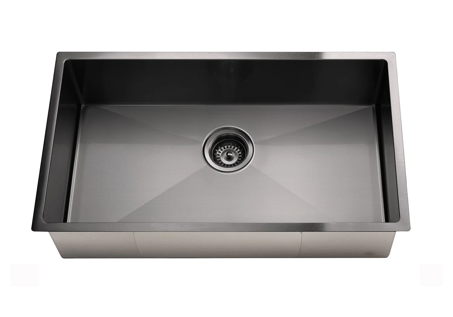 Lavello Kitchen Sink - Single Bowl 760 x 440 - PVD Gunmetal Black - Image 4
