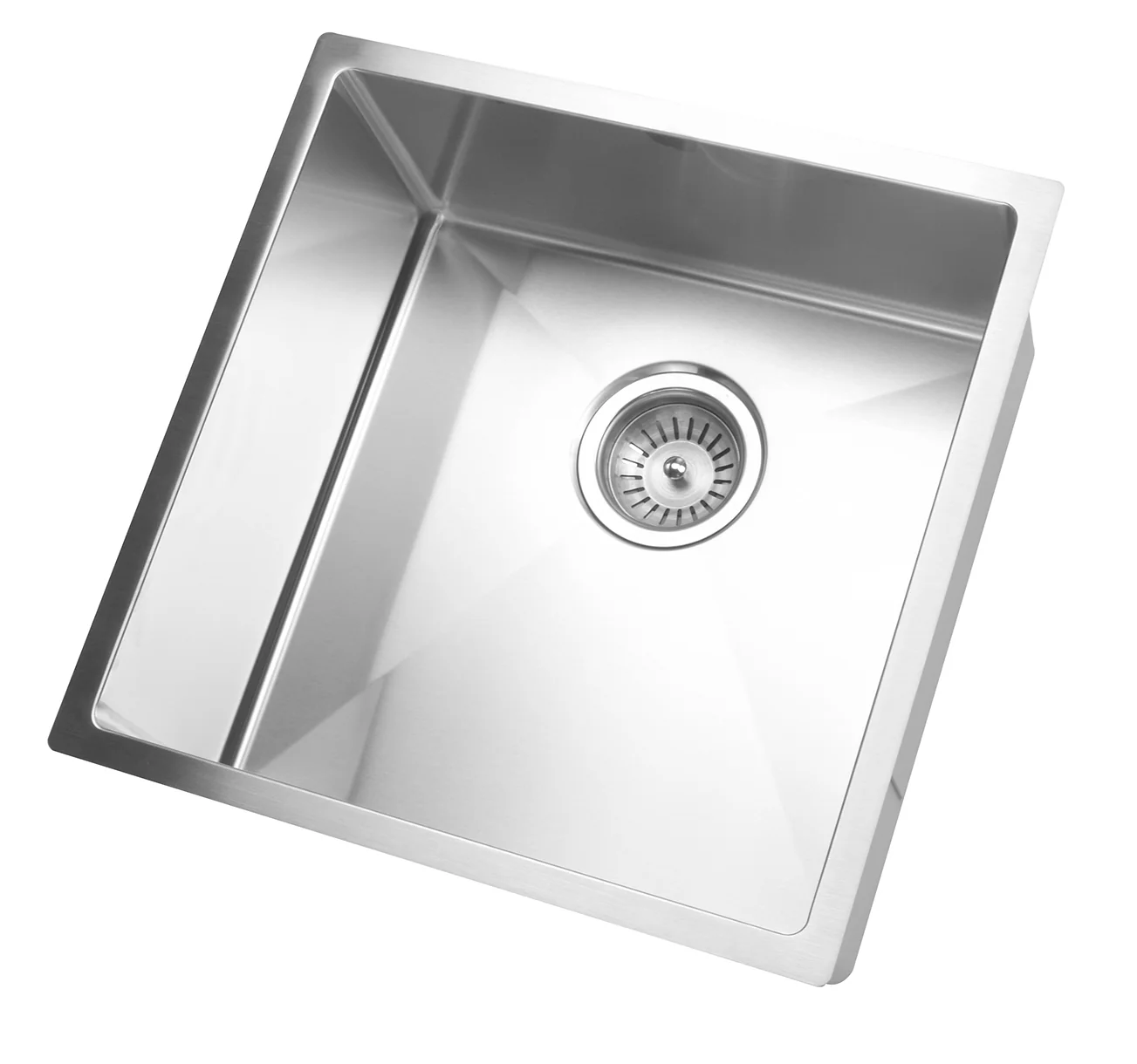 Lavello Laundry Sink - Single Bowl 440 x 440 - Stainless Steel - Image 4