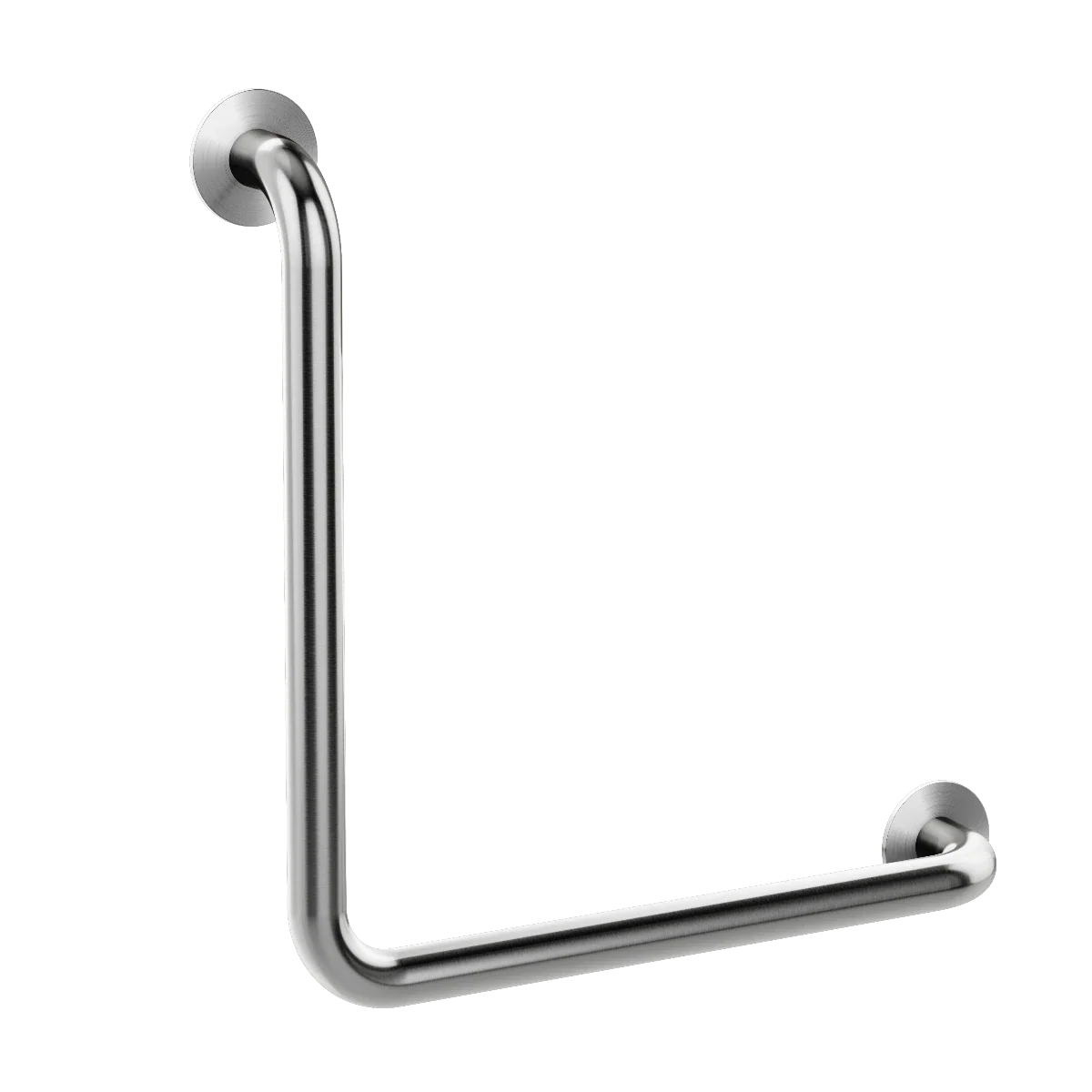 Meir Mobility 90 Degree Grab Rail 450mm - Brushed Nickel