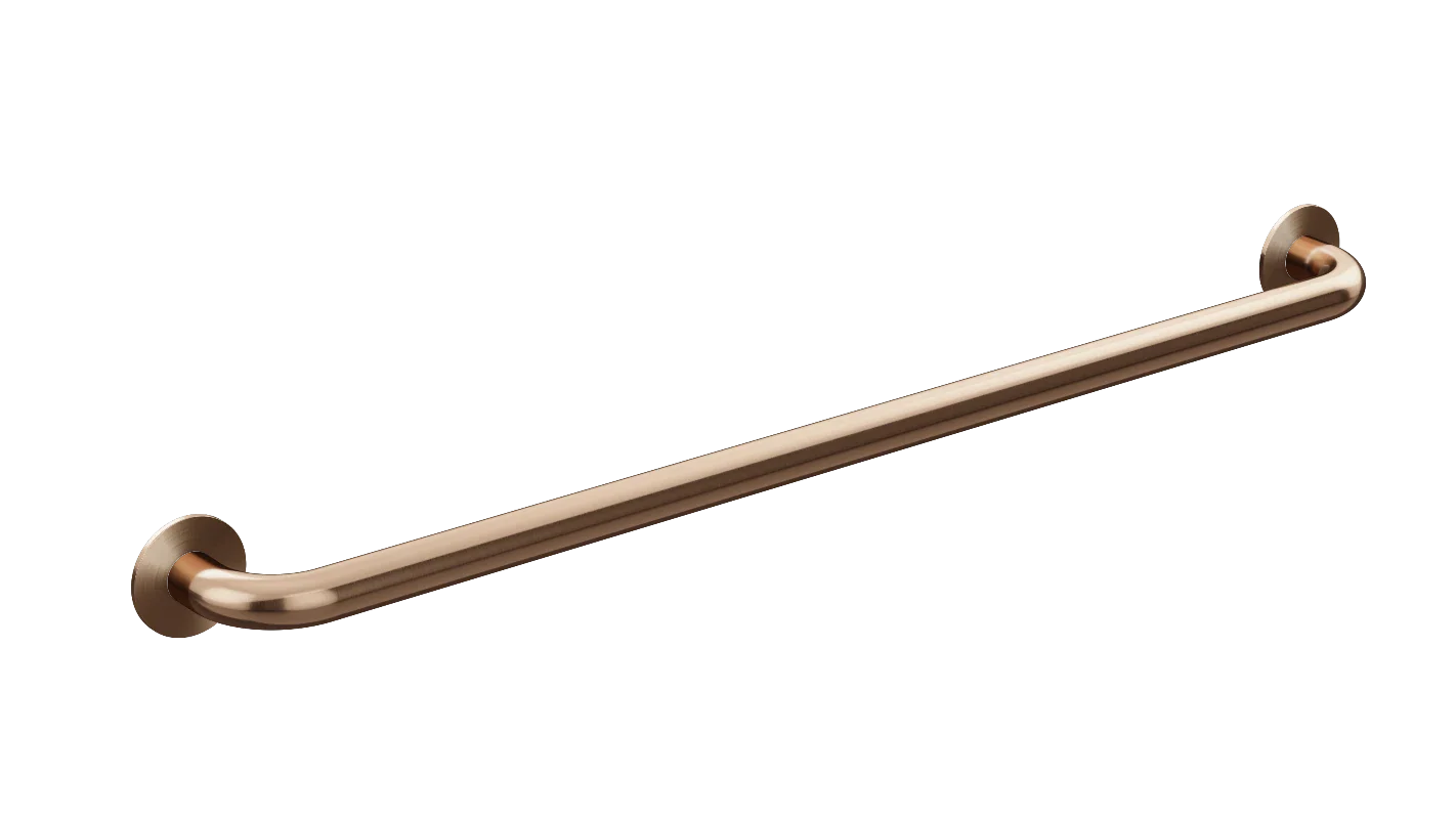 Meir Mobility Straight Grab Rail 900mm - Lustre Bronze