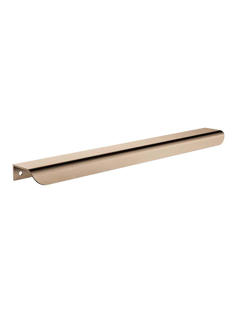 Öppen Edge-Pull 300mm Cabinet Handle (Brushed) - PVD Champagne - Image 5