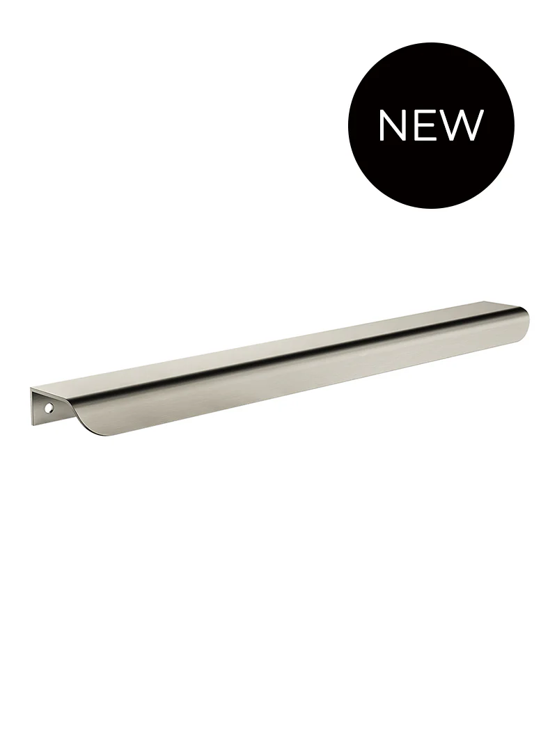 Öppen Edge-Pull 300mm Cabinet Handle (Brushed) - PVD Brushed Nickel