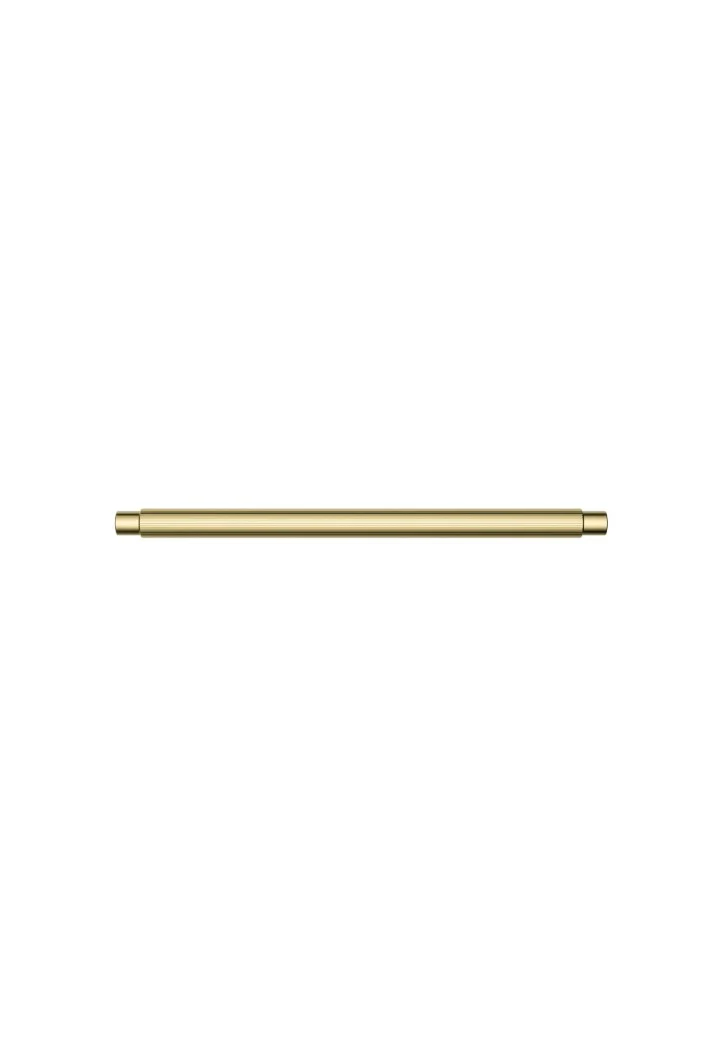 Öppen Round Pull 200mm Cabinet Handle (Linear Knurled) - PVD Tiger Bronze - Image 2