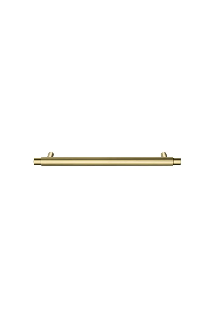 Öppen Round Pull 200mm Cabinet Handle (Linear Knurled) - PVD Tiger Bronze - Image 3