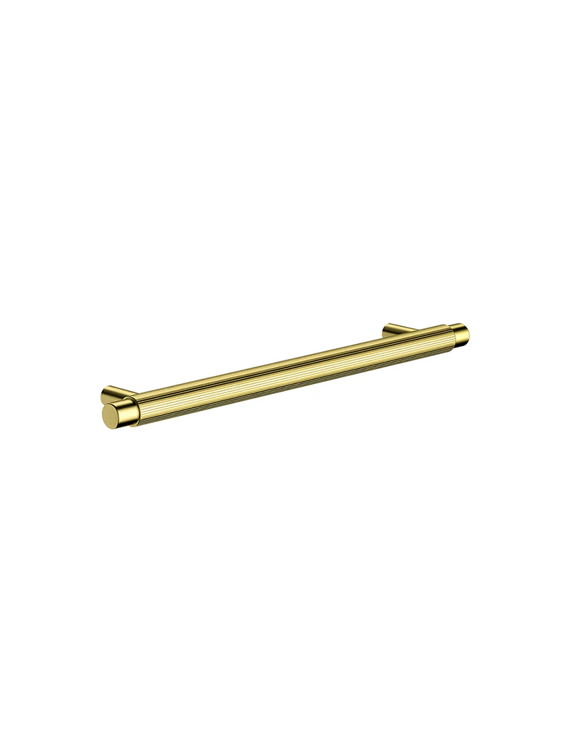 Öppen Round Pull 200mm Cabinet Handle (Linear Knurled) - PVD Tiger Bronze - Image 4