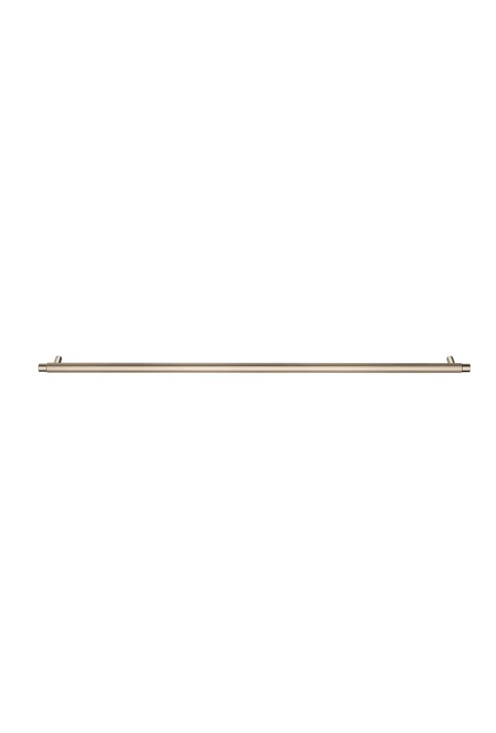 Öppen Round Pull 520mm Cabinet Handle (Linear Knurled) - PVD Champagne - Image 3