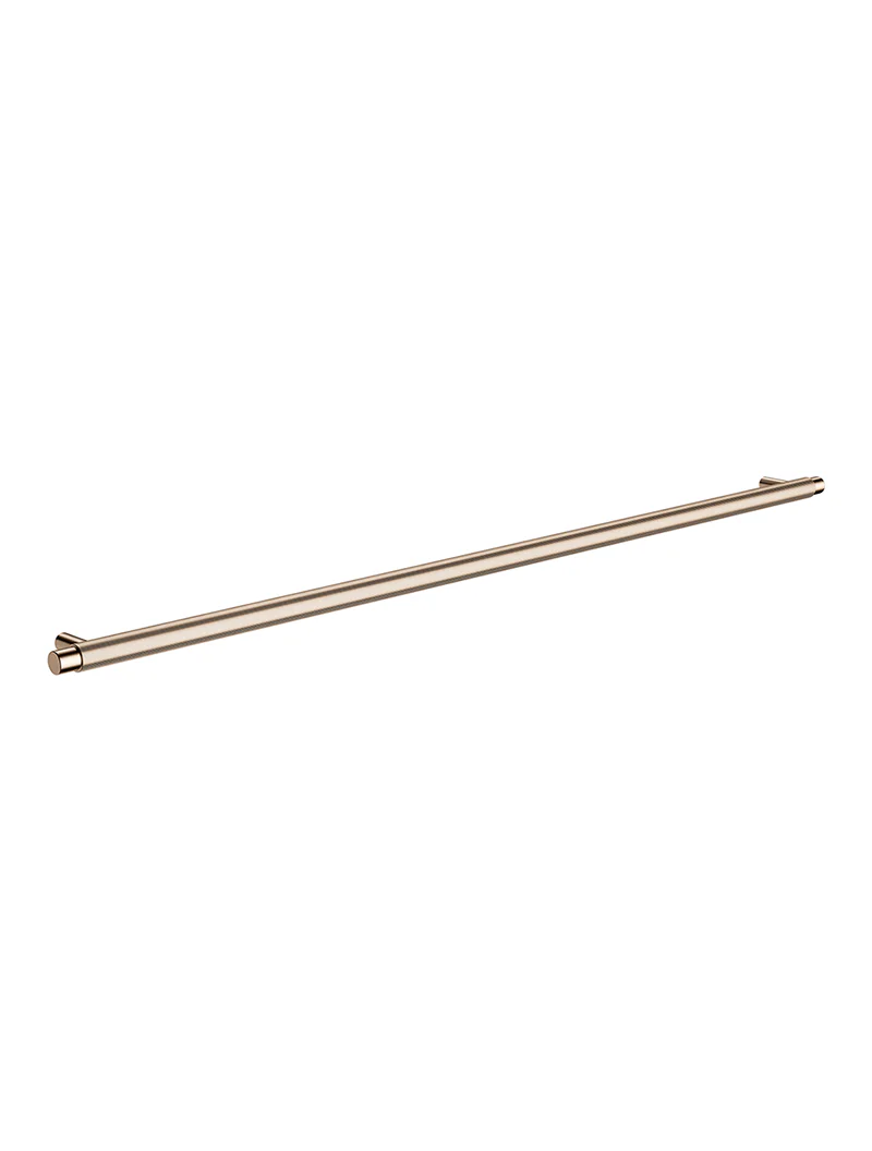 Öppen Round Pull 520mm Cabinet Handle (Linear Knurled) - PVD Champagne - Image 5