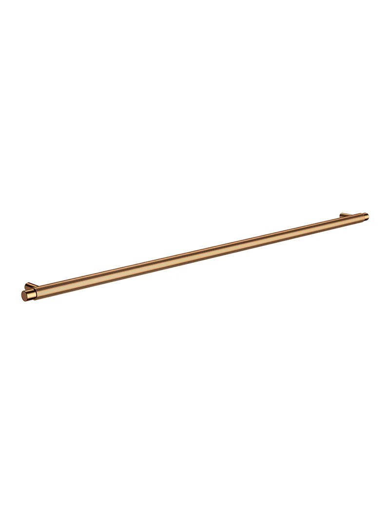 Öppen Round Pull 520mm Cabinet Handle (Linear Knurled) - Lustre Bronze - Image 5