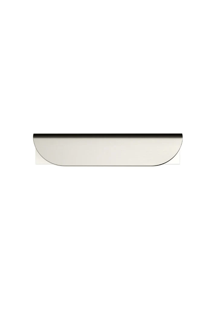 Öppen Edge-Pull 75mm Cabinet Handle (Brushed) - PVD Brushed Nickel - Image 2