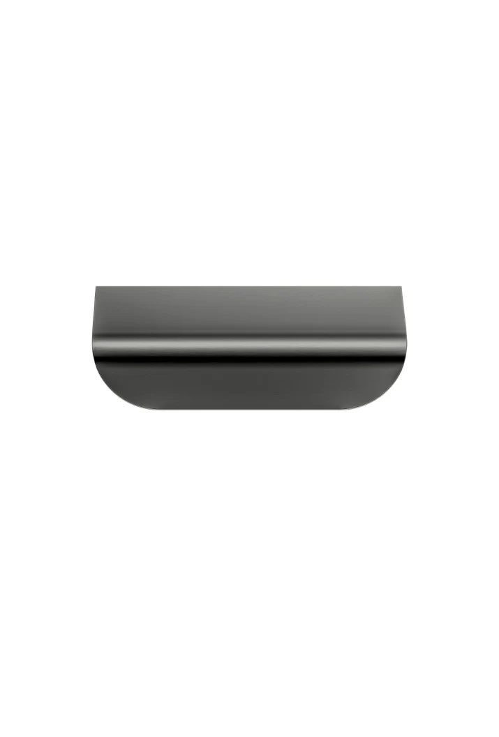 Öppen Edge-Pull 75mm Cabinet Handle (Brushed) - Shadow Gunmetal - Image 3