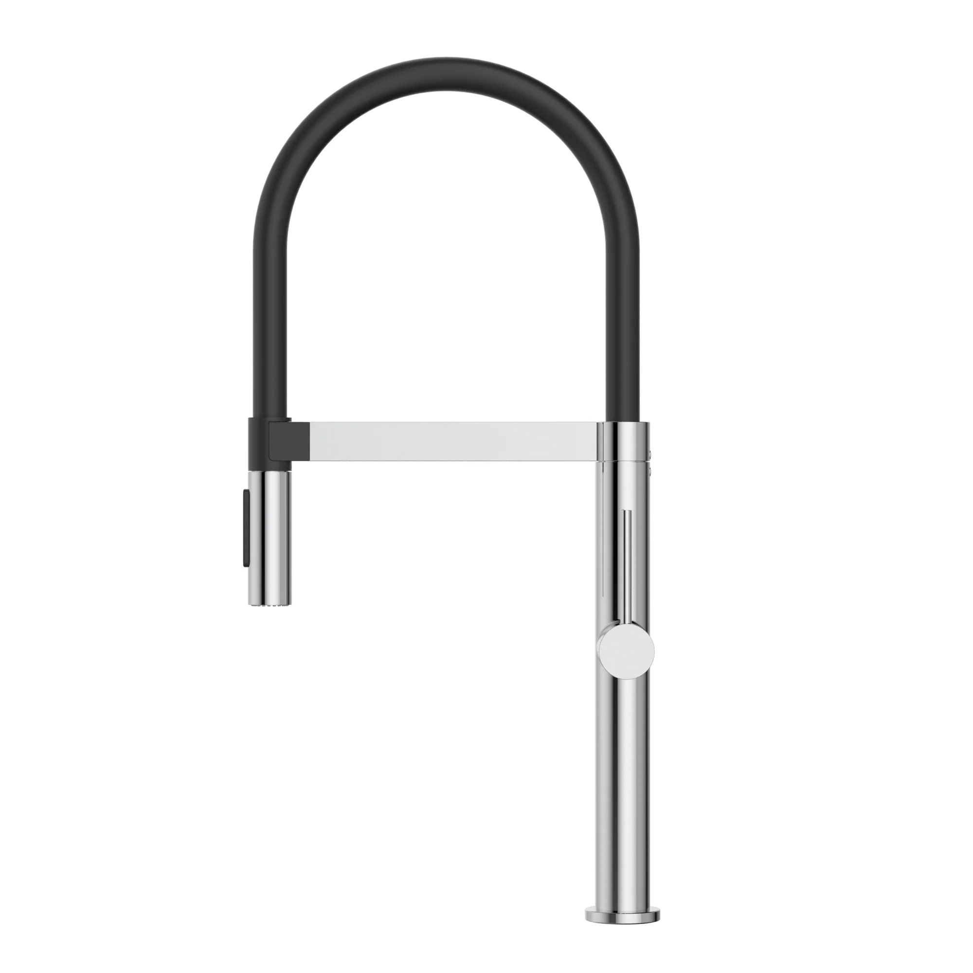 Pull Down Kitchen Mixer With Magnetic Dock - Polished Chrome - Image 2