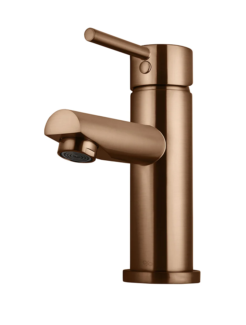 Round Basin Mixer - Lustre Bronze - Image 4