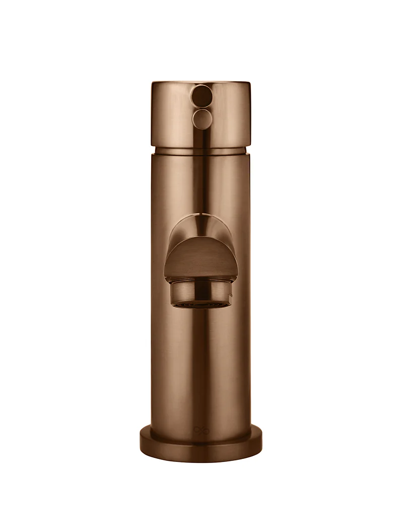 Round Basin Mixer - Lustre Bronze - Image 5