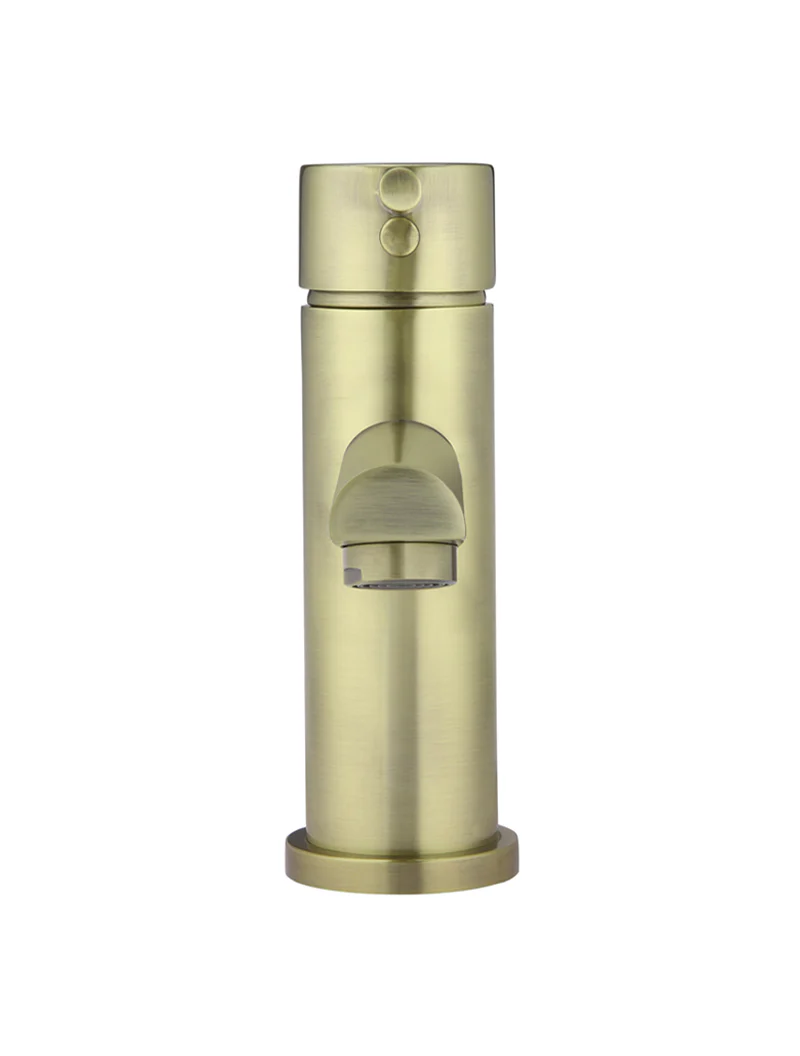 Round Basin Mixer - PVD Tiger Bronze - Image 3