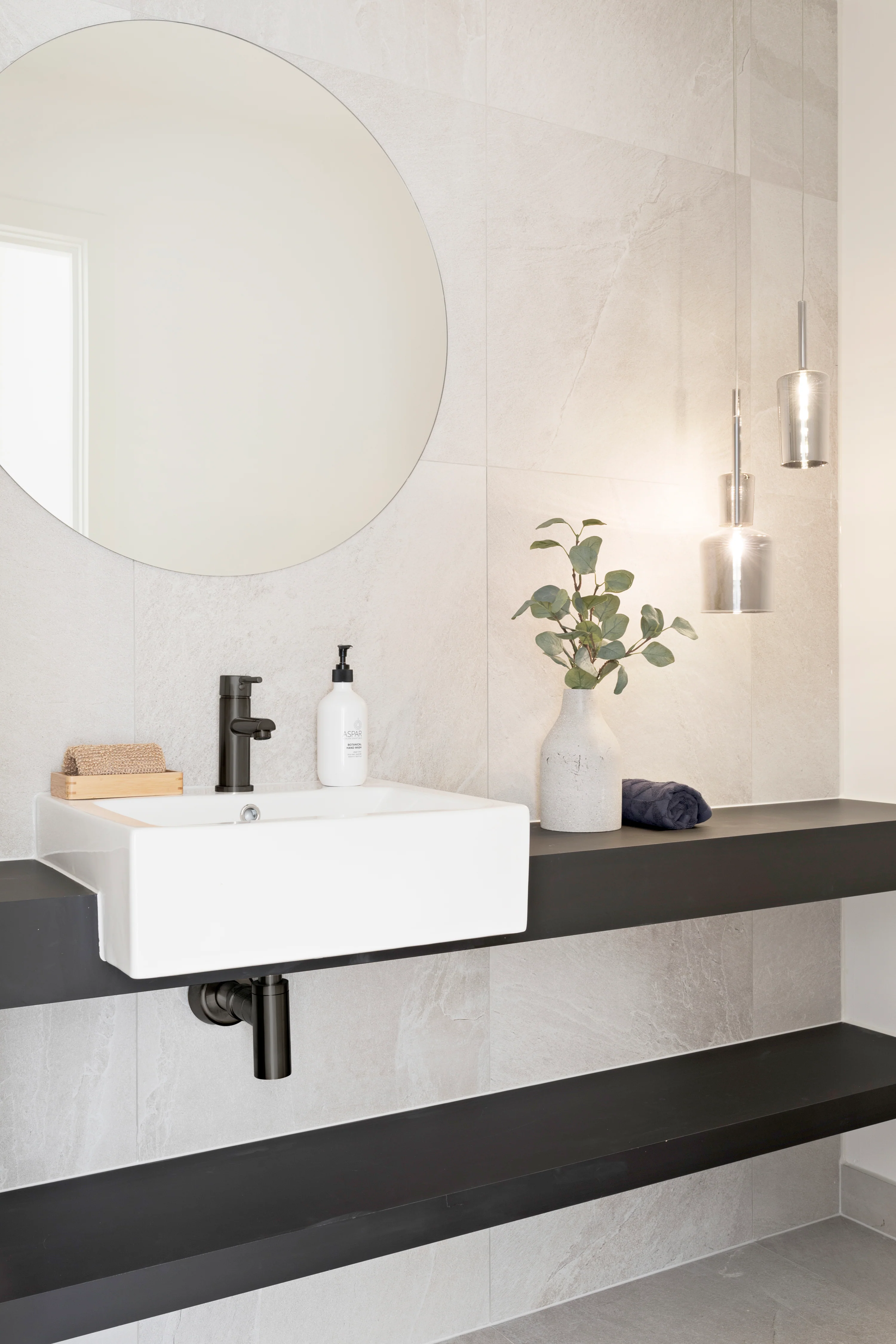 Round Basin Mixer - Shadow Gunmetal - Image 5