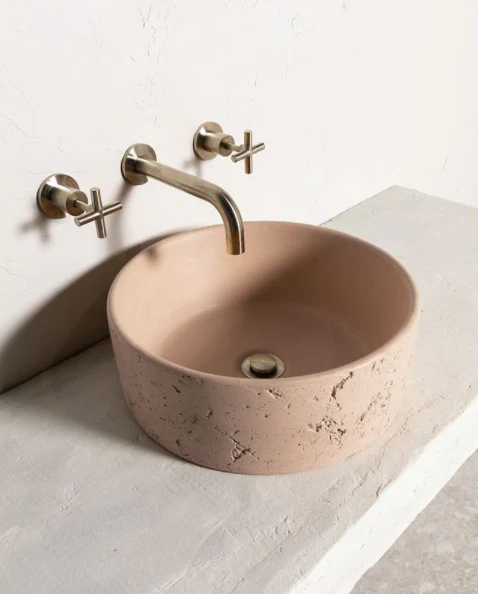 Round Combination Shower Rail, 200mm Rose, Single Function Hand Shower - PVD Brushed Nickel - Image 7