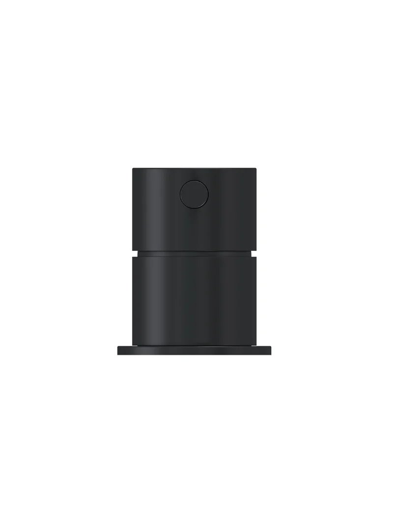 Round Deck Mounted Mixer - Matte Black - Image 3