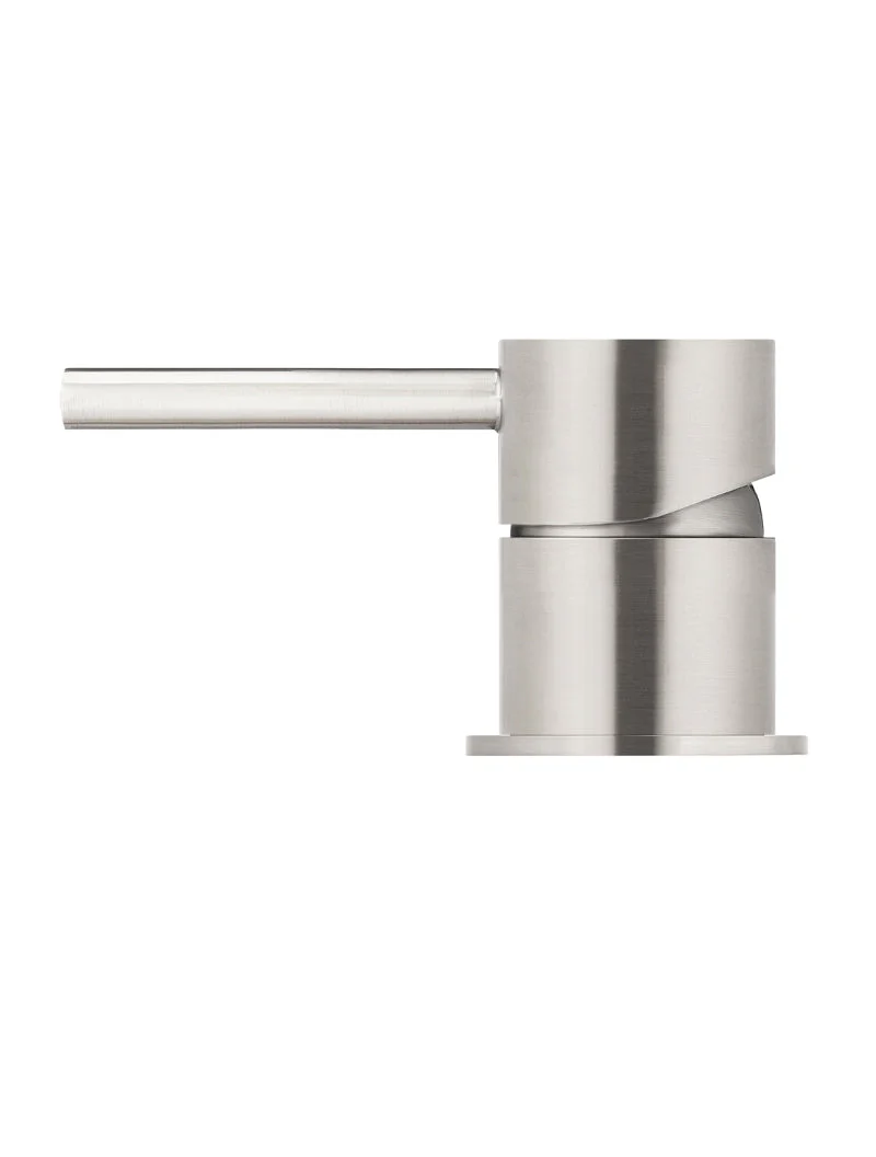 Round Deck Mounted Mixer - PVD Brushed Nickel - Image 2
