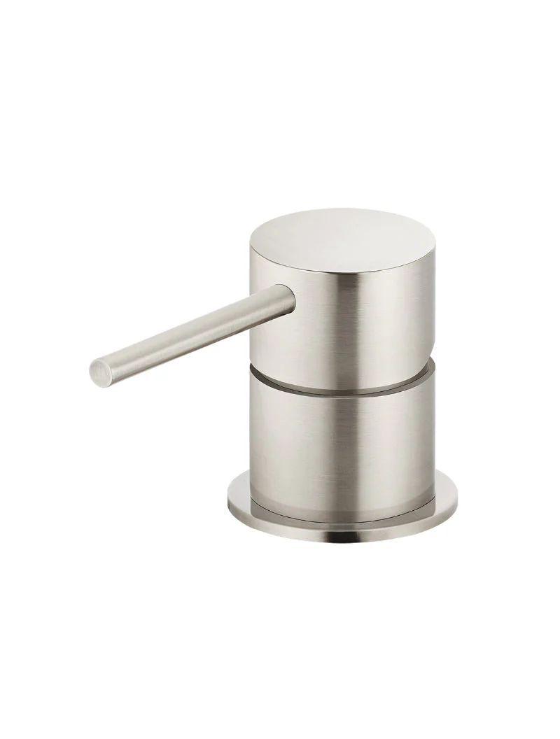 Round Deck Mounted Mixer - PVD Brushed Nickel - Image 6