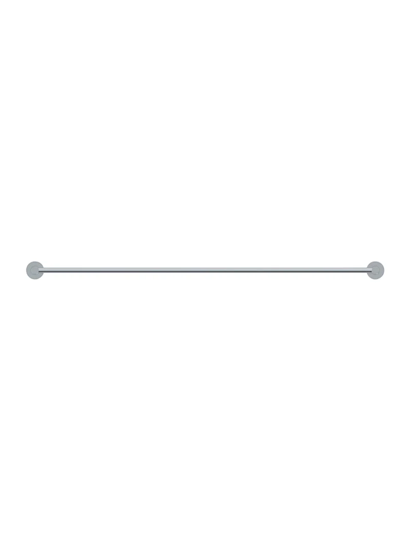 Round Double Towel Rail 900mm - Polished Chrome - Image 3