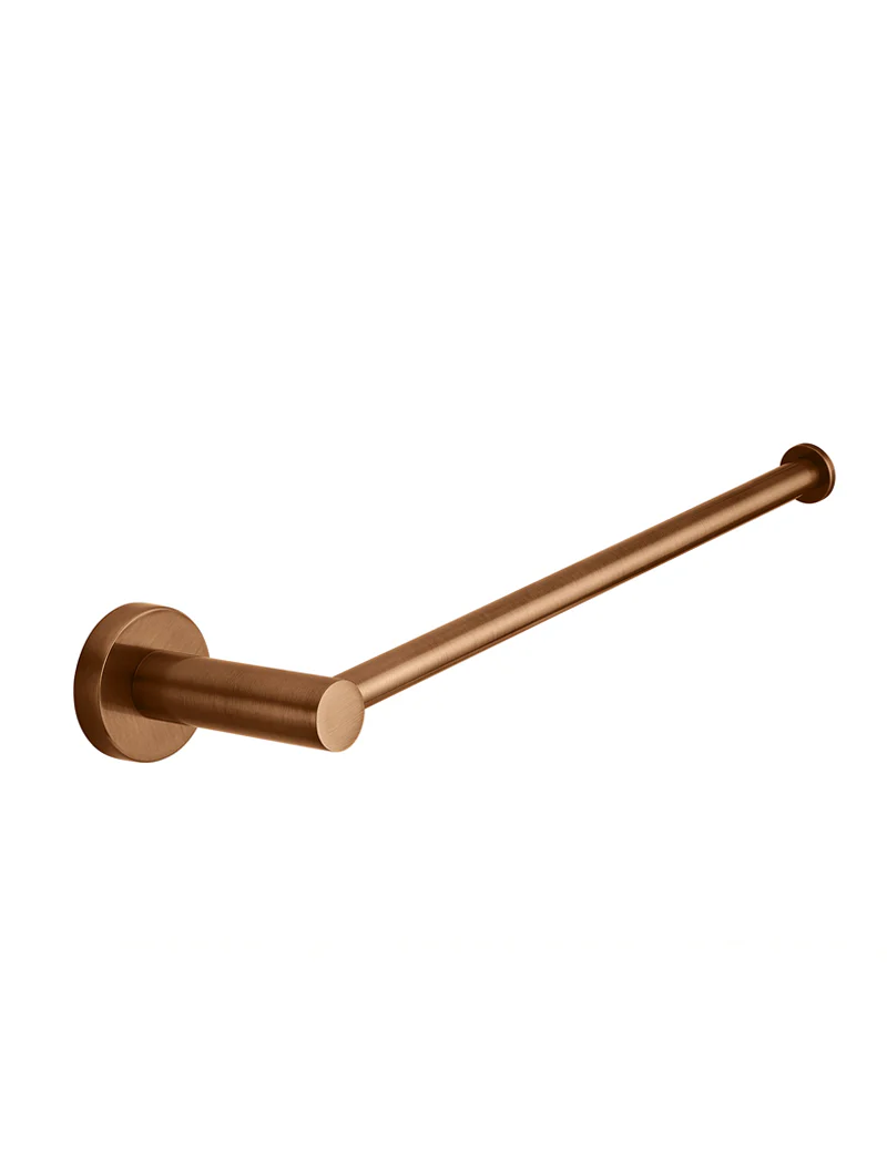 Round Guest Towel Rail - Lustre Bronze - Image 5