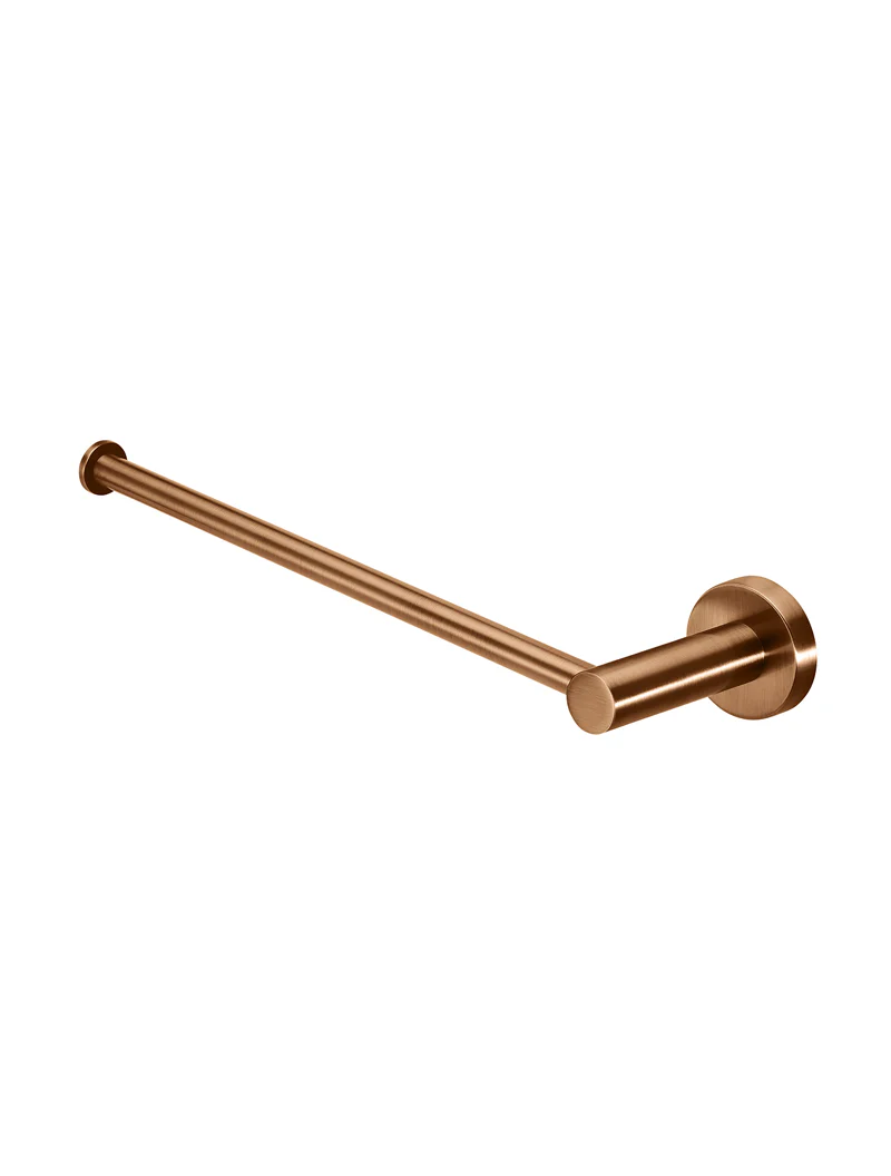 Round Guest Towel Rail - Lustre Bronze - Image 6