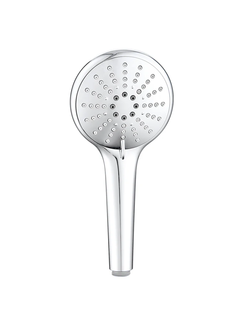 Round Hand Shower Three-Function - Polished Chrome - Image 2