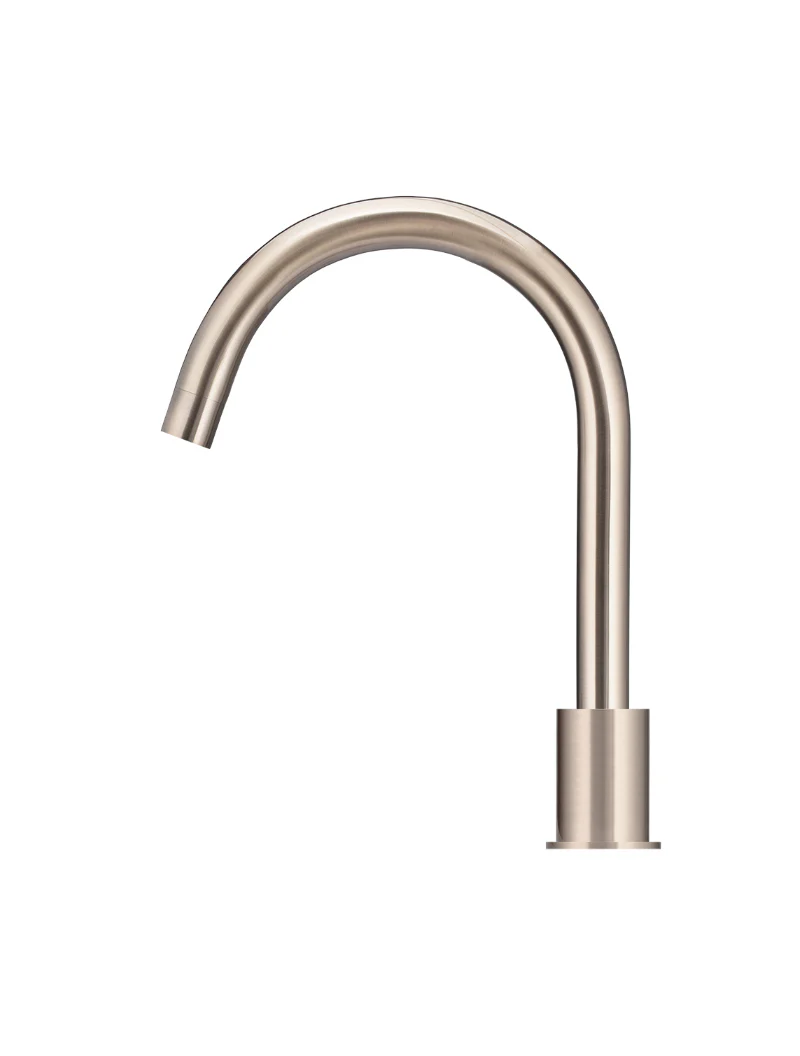 Round Hob Mounted Swivel Spout - Champagne - Image 2