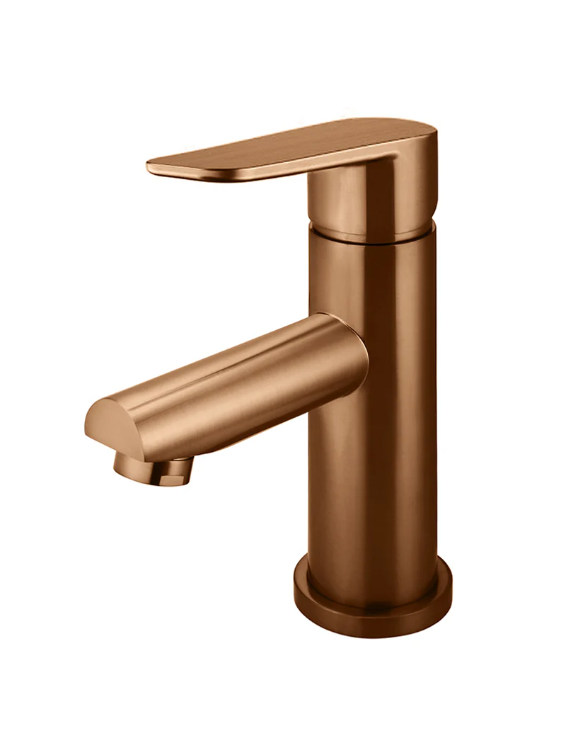 Round Paddle Basin Mixer - Lustre Bronze - Image 5