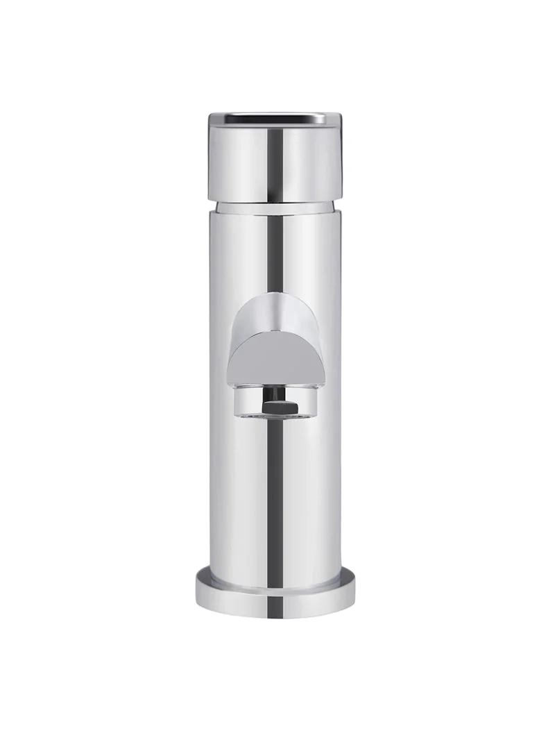 Round Paddle Basin Mixer - Polished Chrome - Image 3