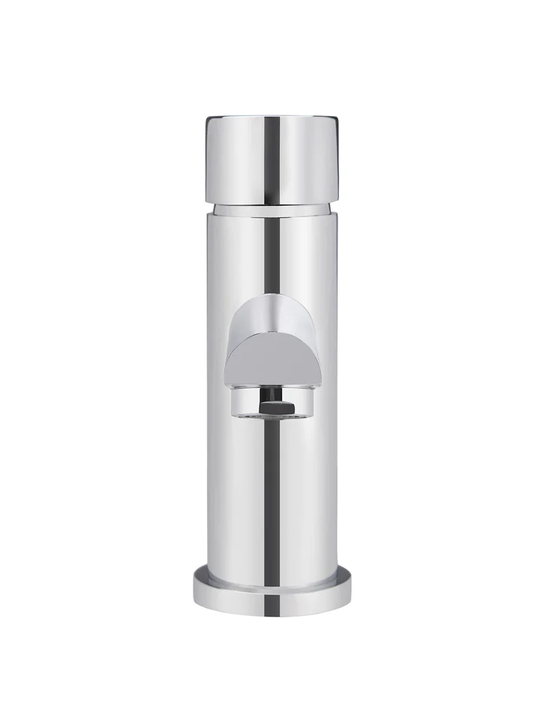 Round Pinless Basin Mixer - Polished Chrome - Image 3