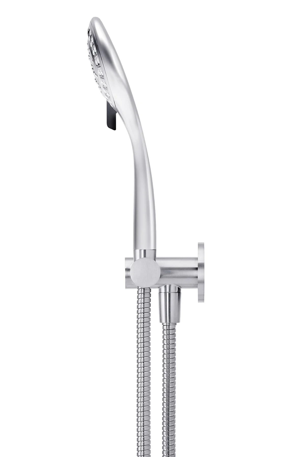 Round Hand Shower on Swivel Bracket - Polished Chrome - Image 3