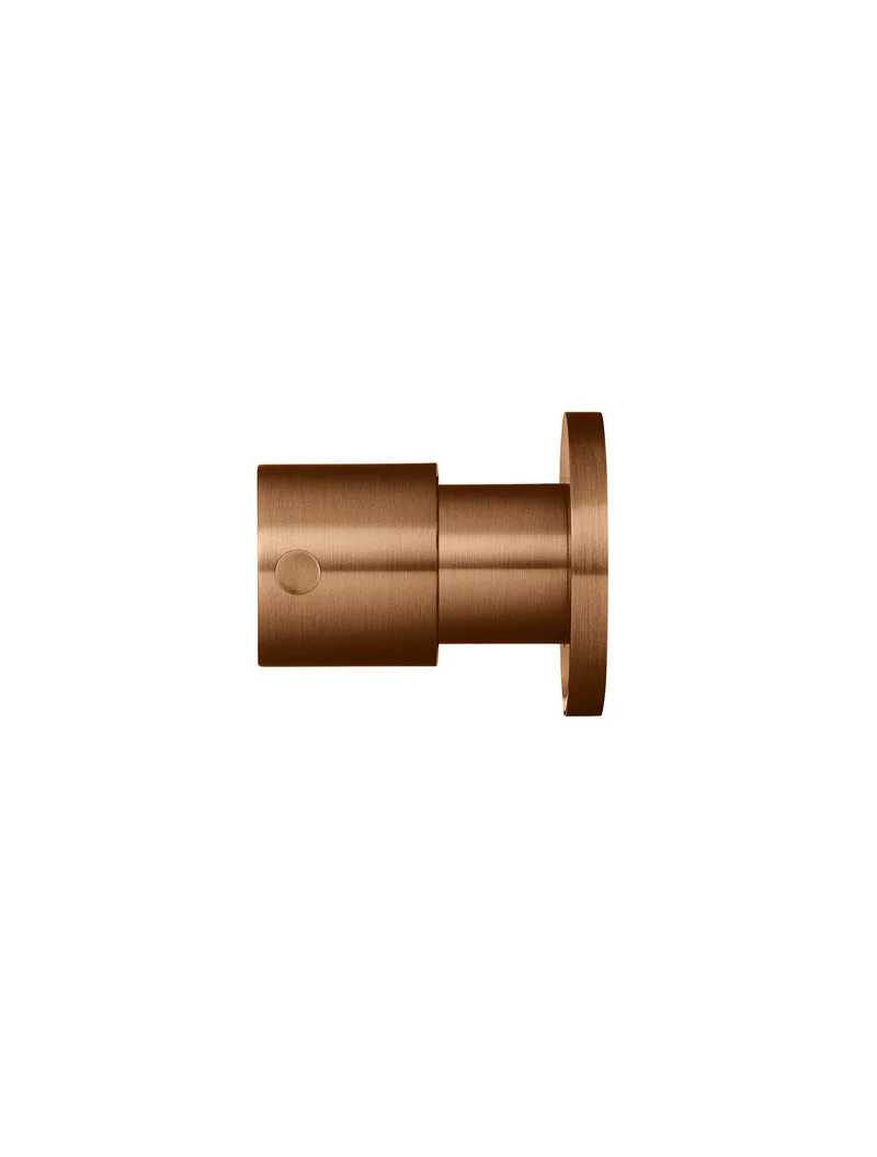 Round Quarter Turn Wall Top Assemblies - Lustre Bronze - Image 4